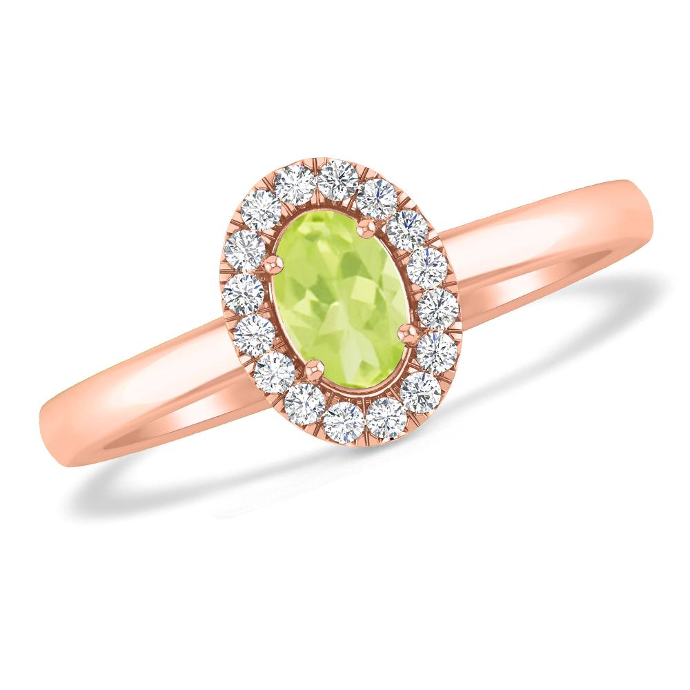 Rose Gold - Peridot