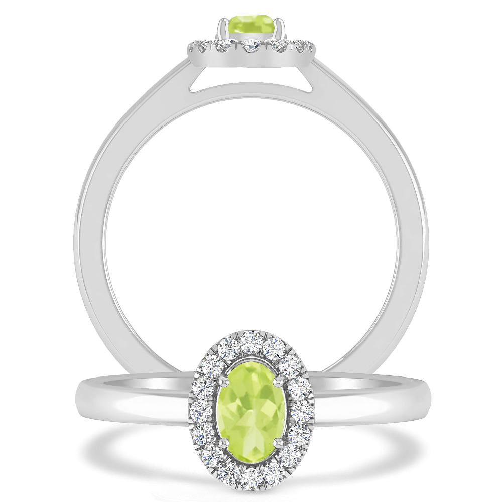 White Gold - Peridot