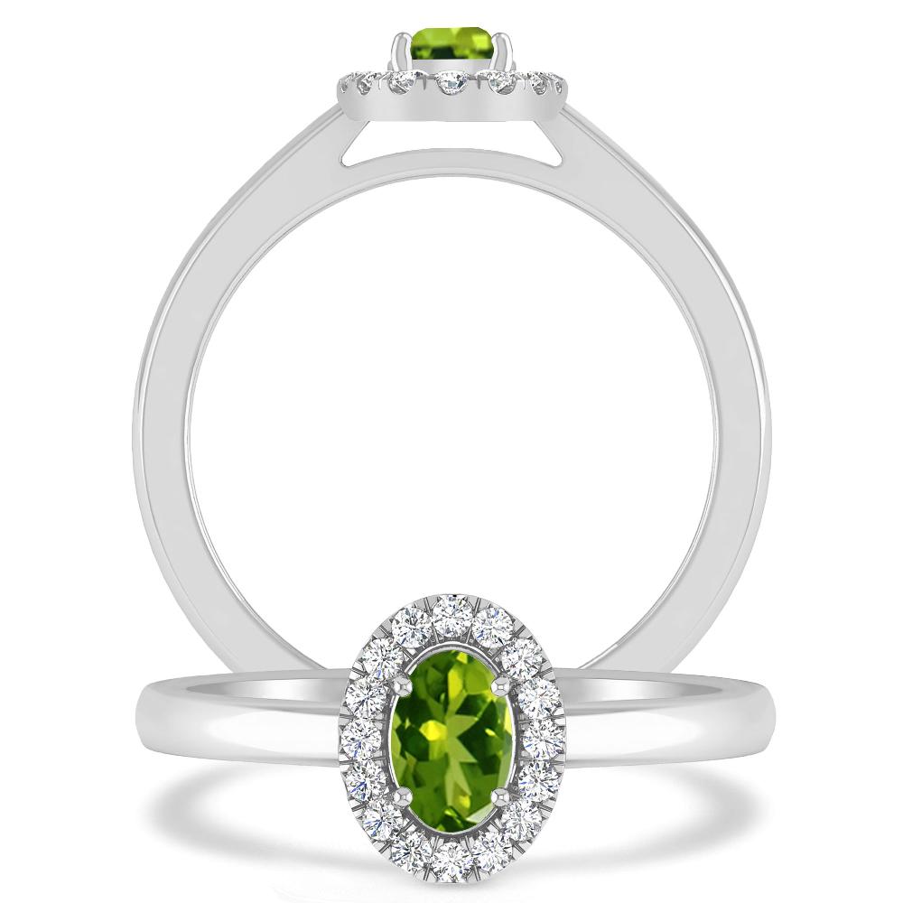 White Gold - Peridot