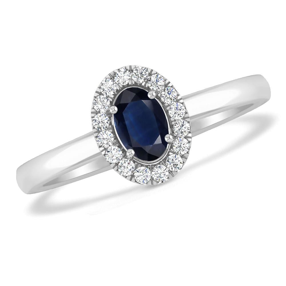 White Gold - Sapphire