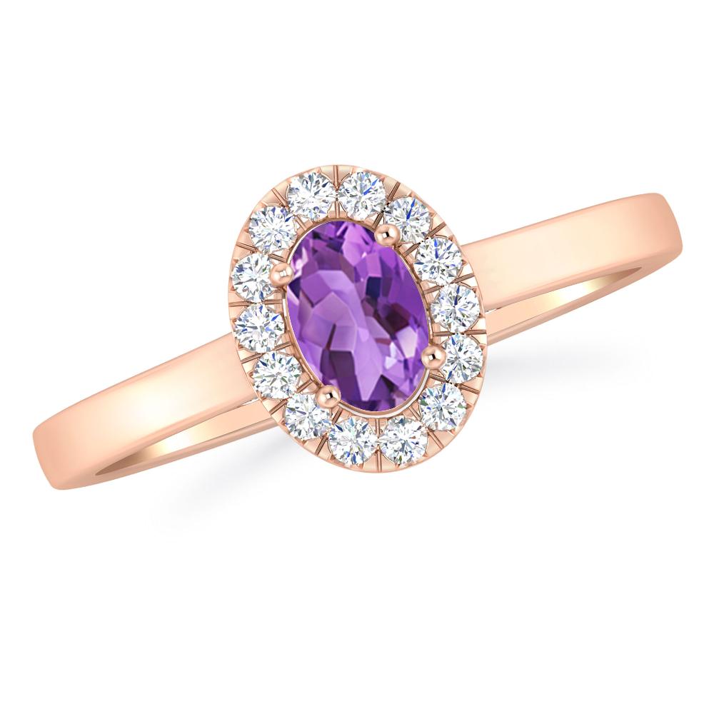 Rose Gold - Amethyst