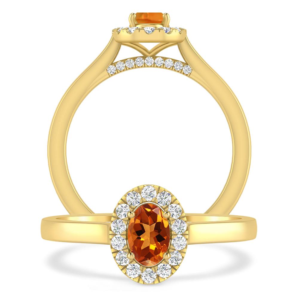 Yellow Gold - Citrine