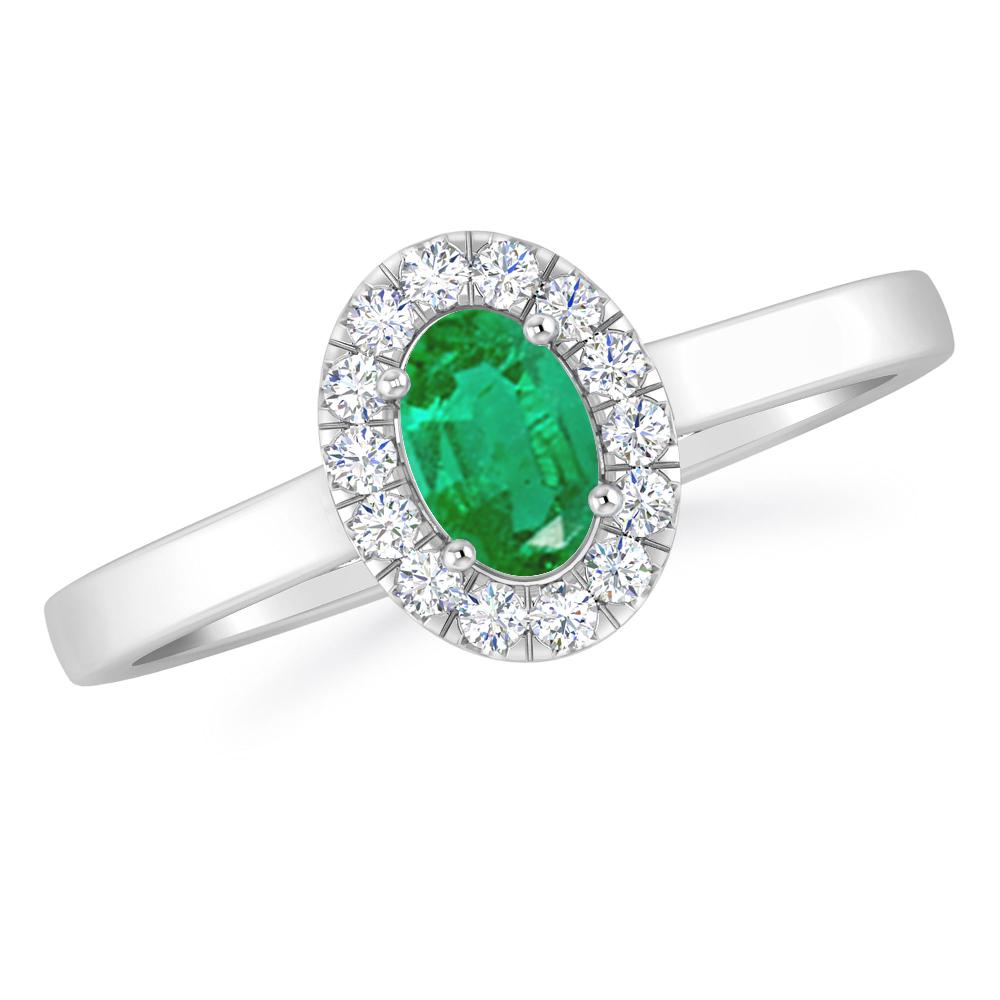 White Gold - Emerald