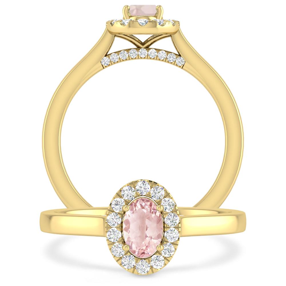 Yellow Gold - Morganite