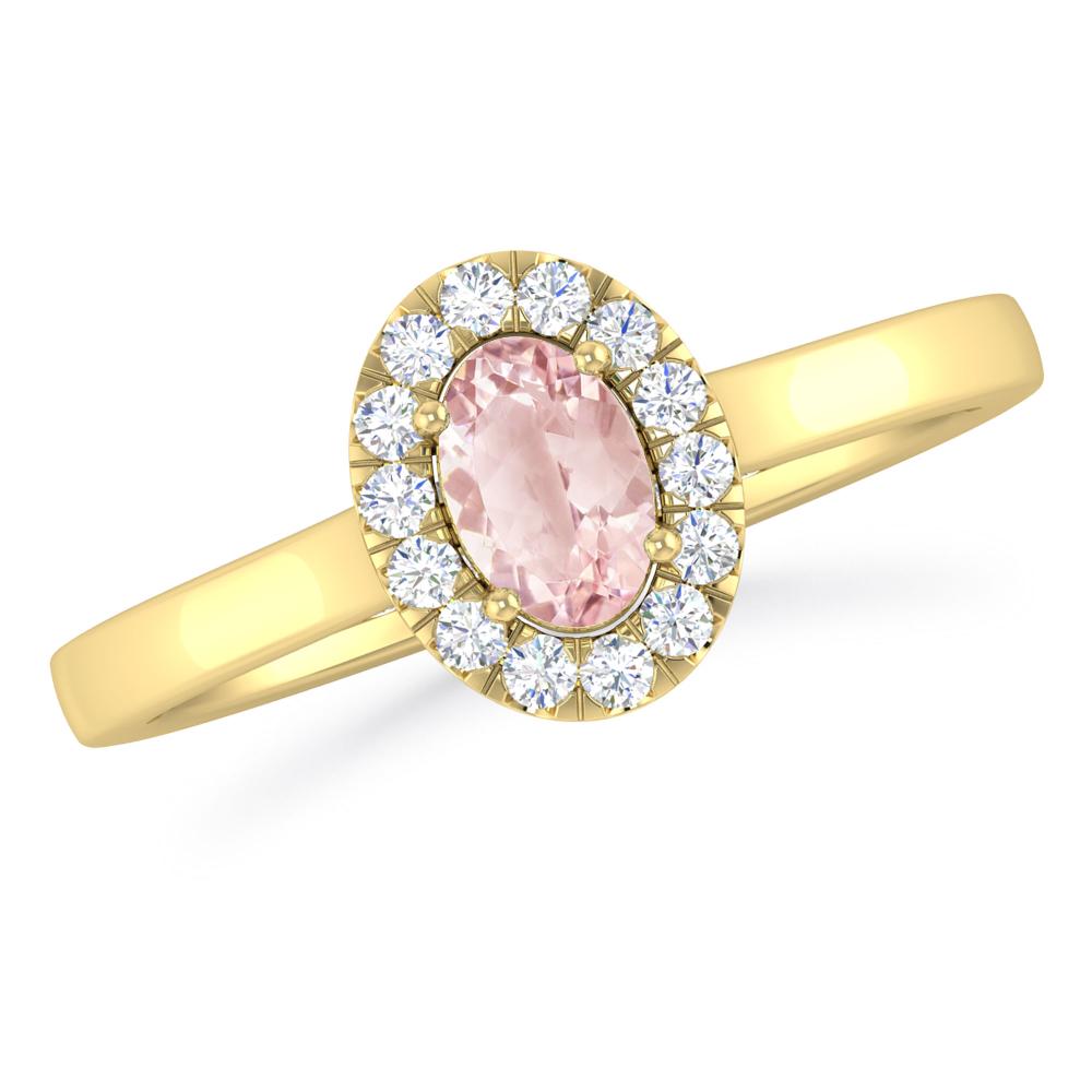 Yellow Gold - Morganite