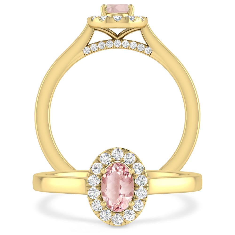 Yellow Gold - Morganite