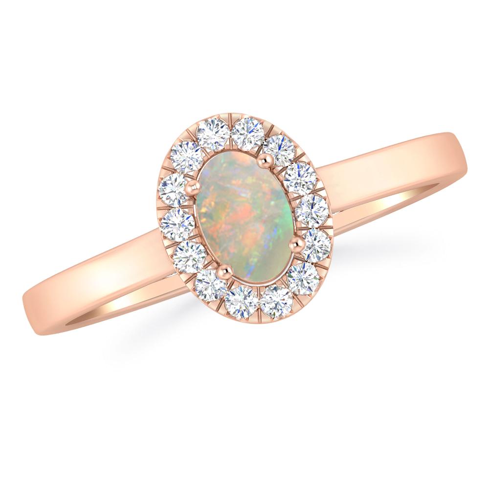 Rose Gold - Opal