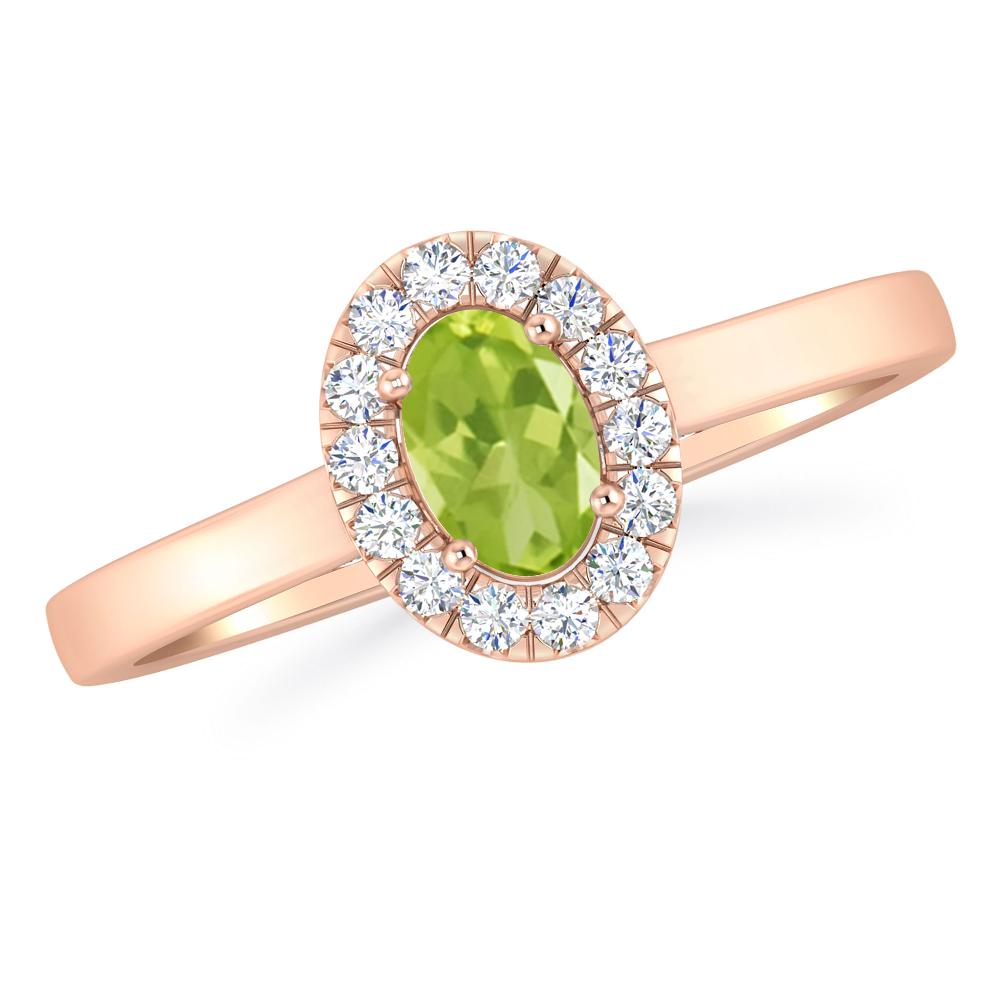 Rose Gold - Peridot