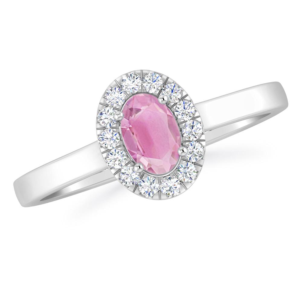 White Gold - Pink Tourmaline