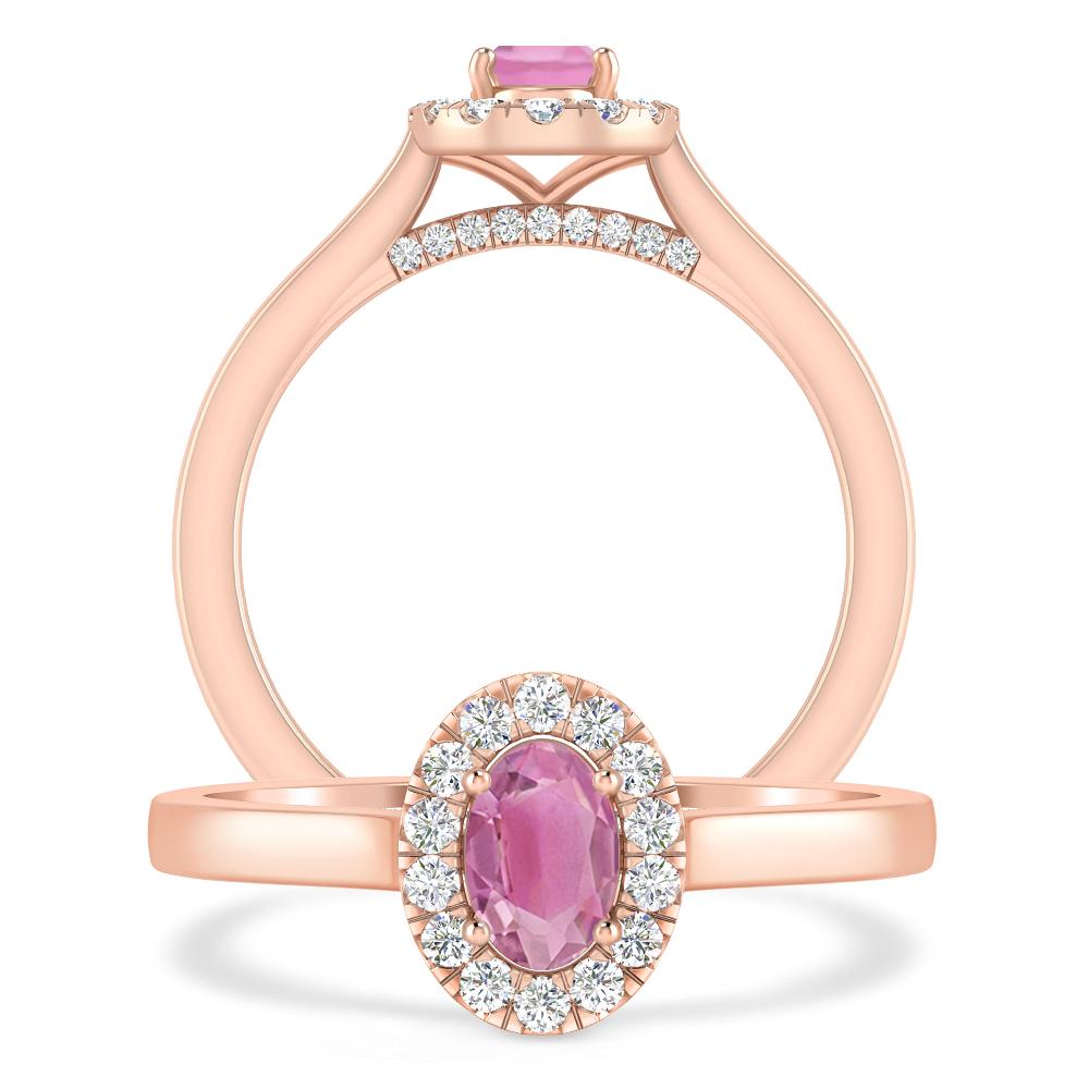 Rose Gold - Pink Tourmaline