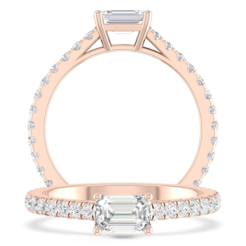 Rose Gold - Emerald