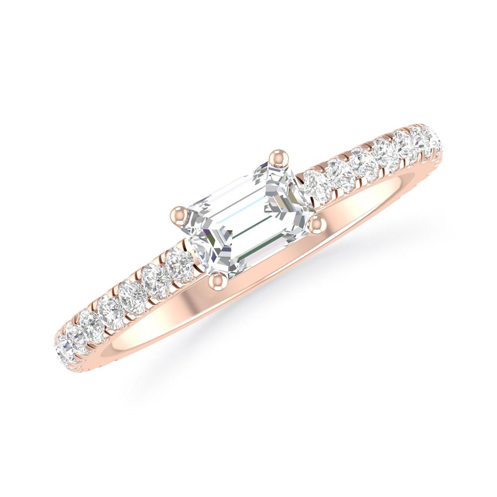 Rose Gold - Emerald