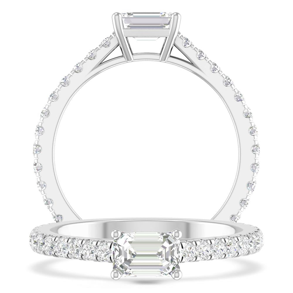White Gold - Emerald
