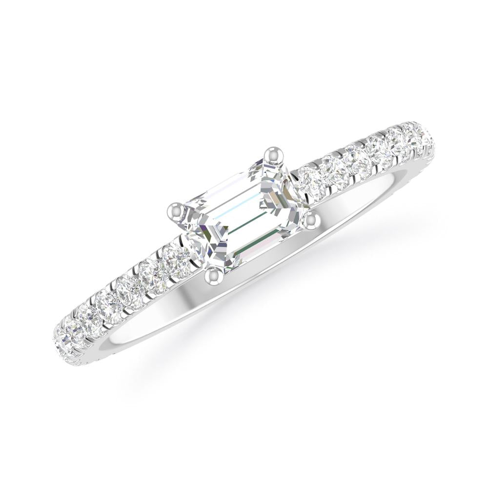 White Gold - Emerald