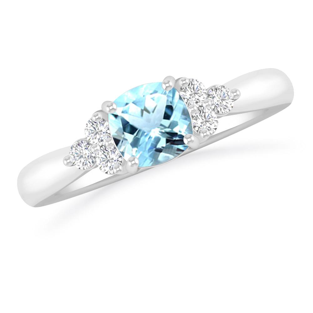 White Gold - Aquamarine