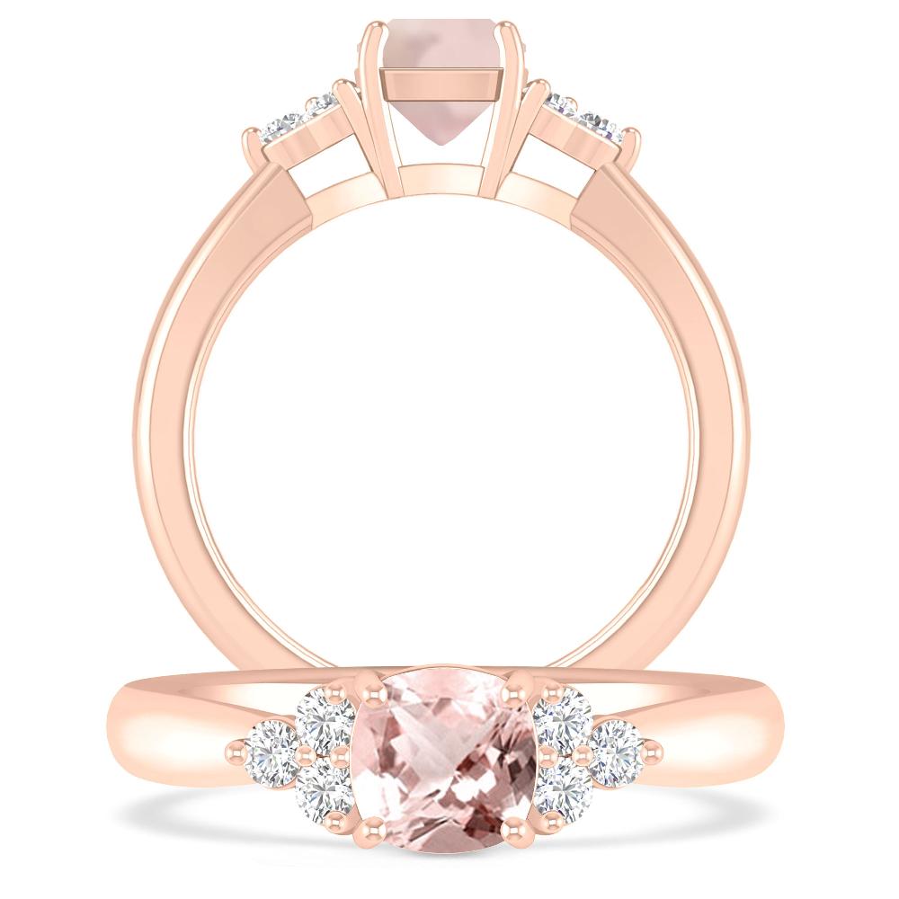 Rose Gold - Morganite