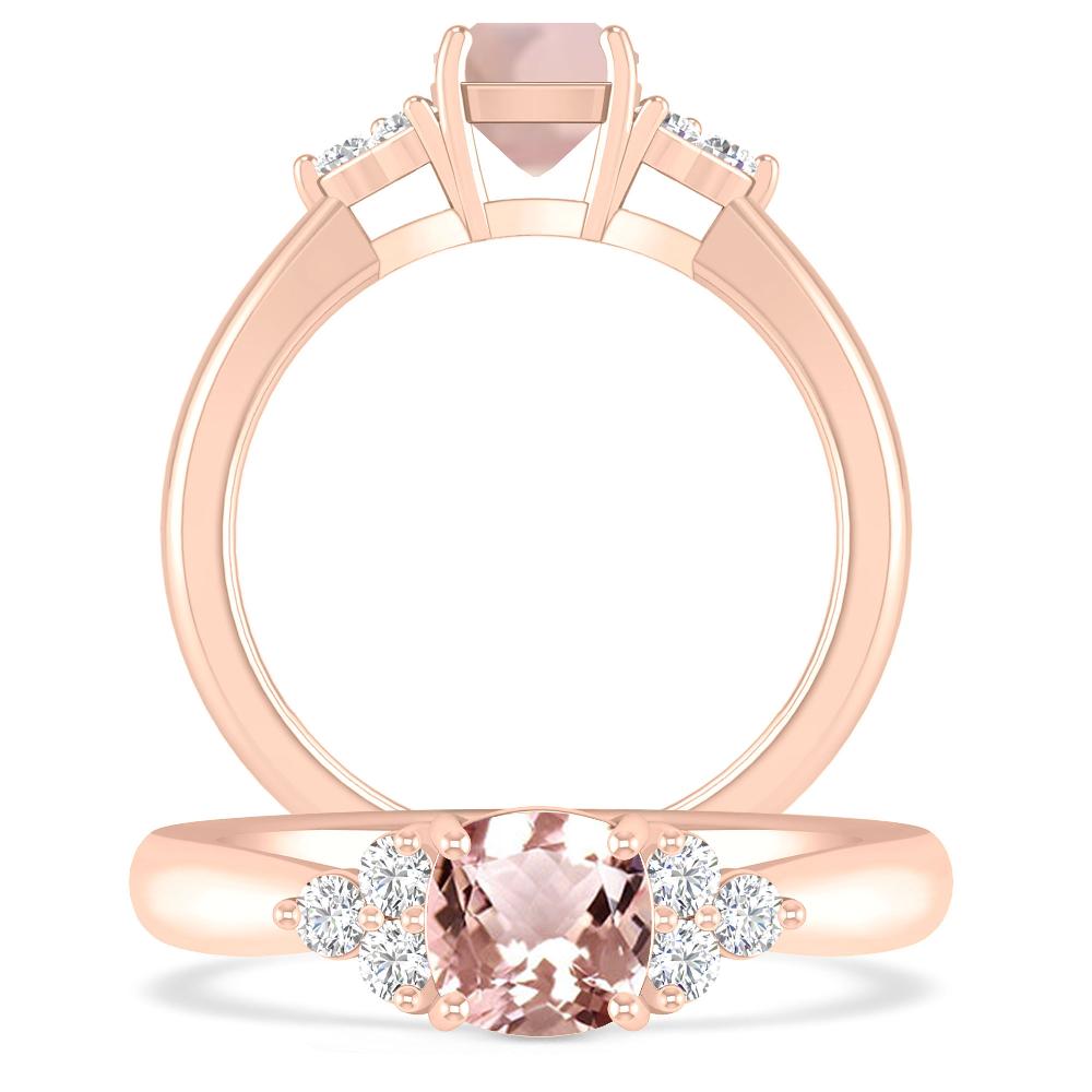 Rose Gold - Morganite