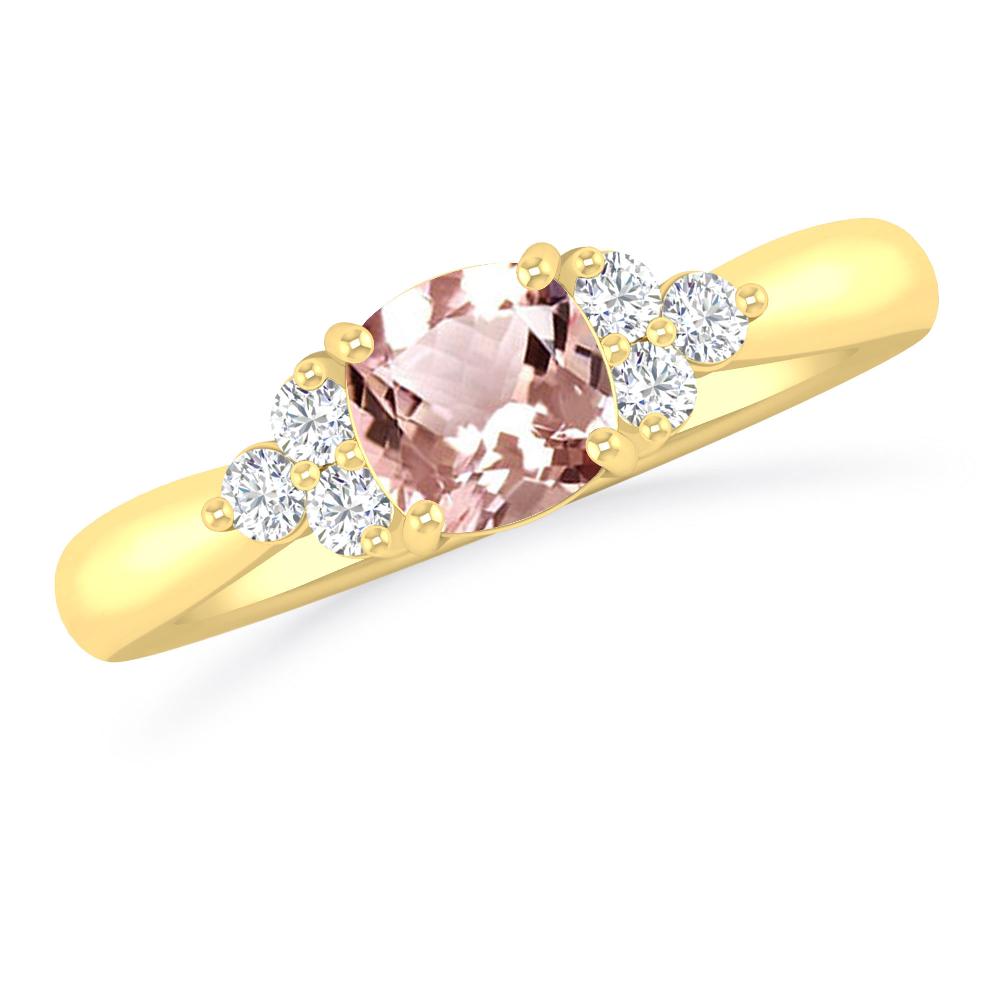 Yellow Gold - Morganite