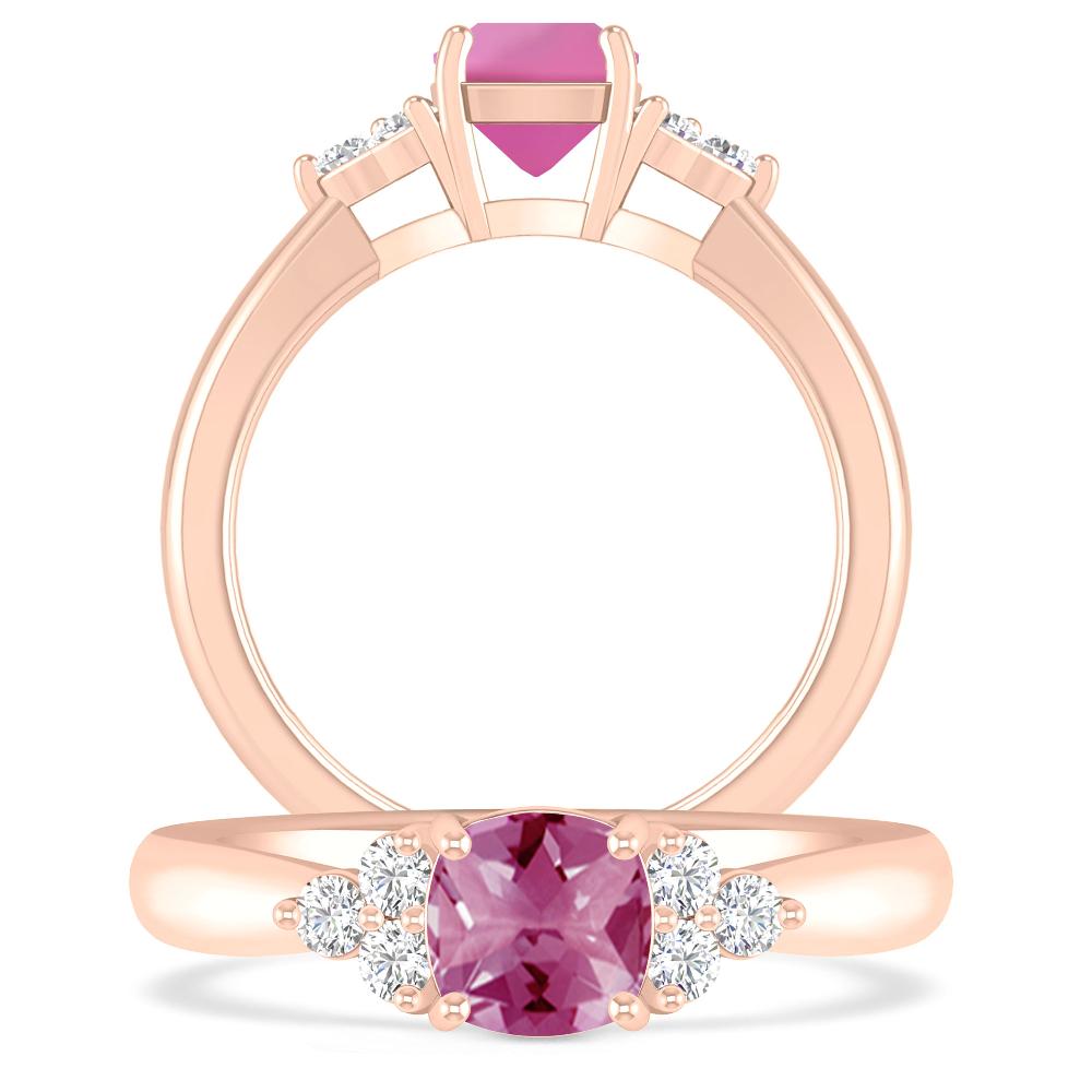 Rose Gold - Pink Tourmaline