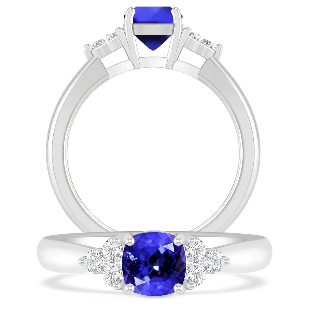 White Gold - Tanzanite