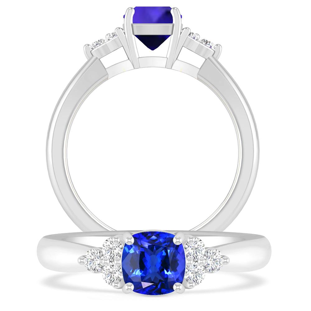 White Gold - Tanzanite