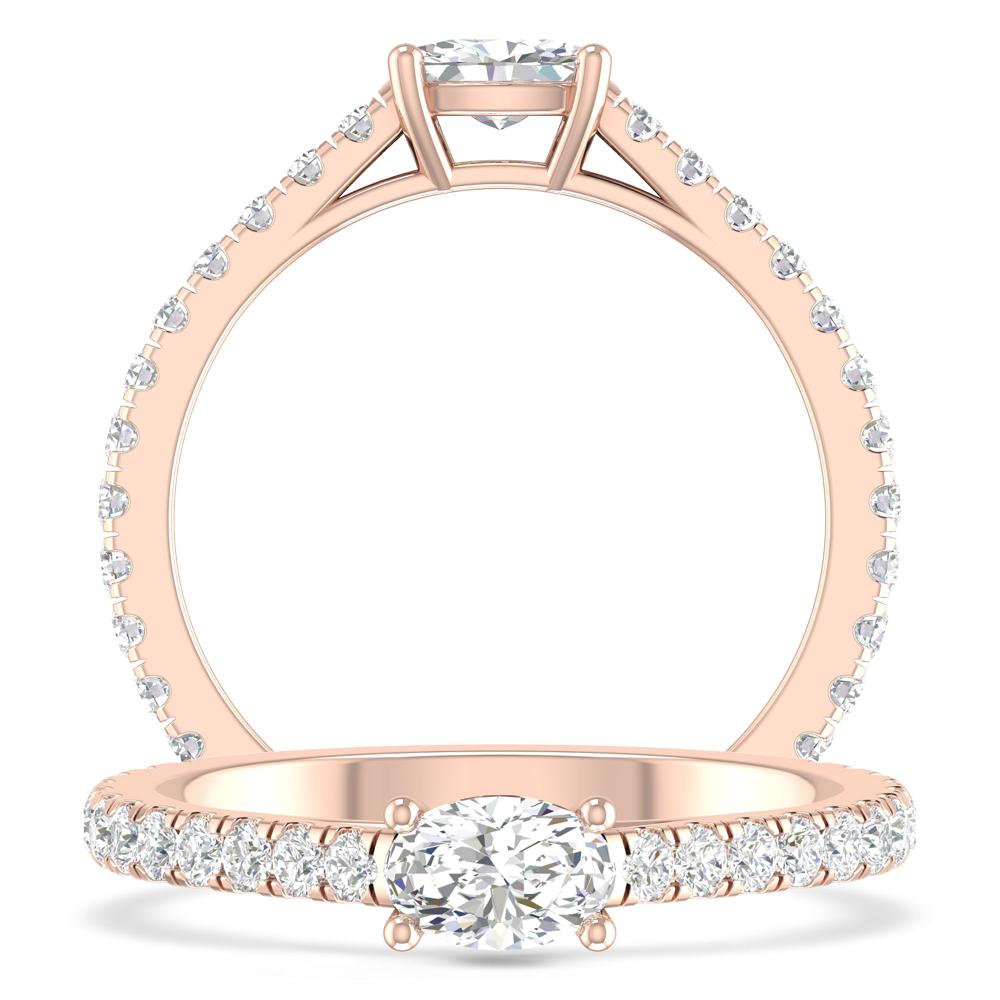 Rose Gold - Oval