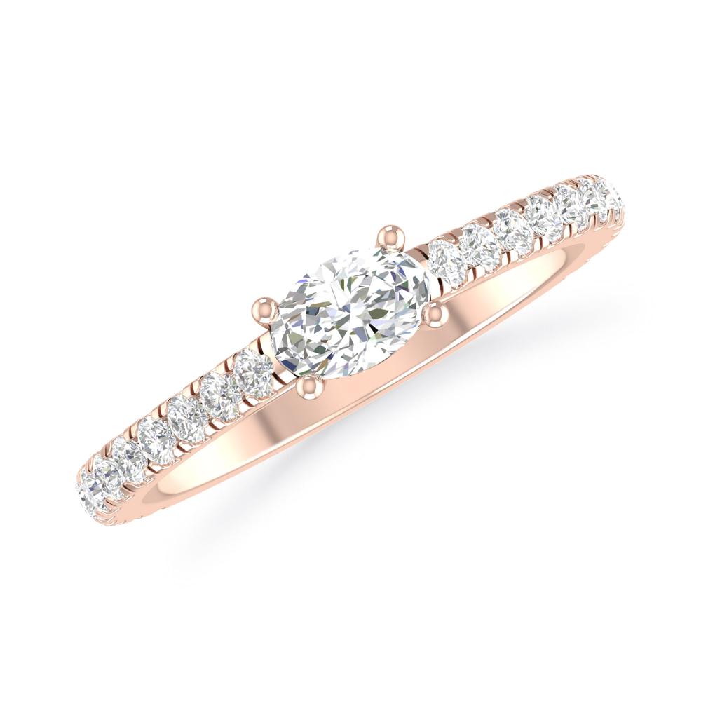 Rose Gold - Oval