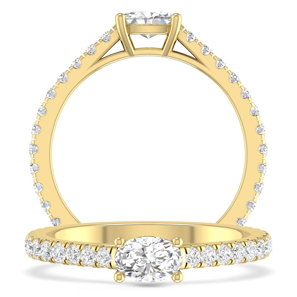 Yellow Gold - Oval