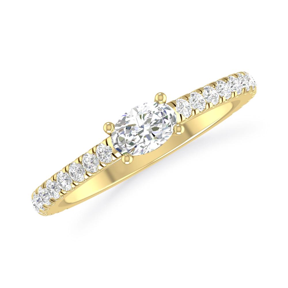 Yellow Gold - Oval