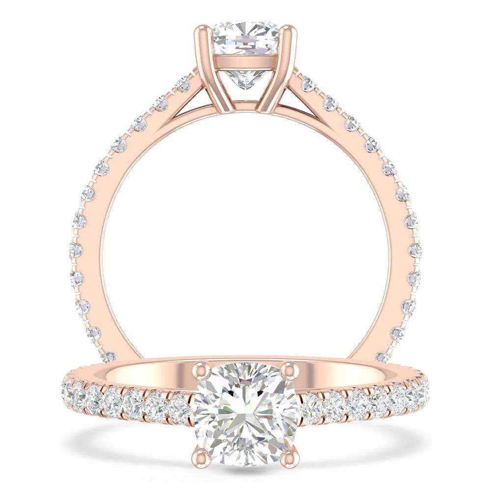 Rose Gold - Cushion
