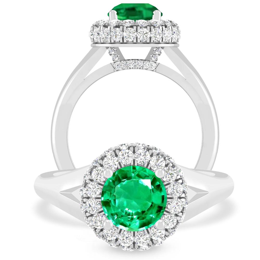 White Gold - Emerald