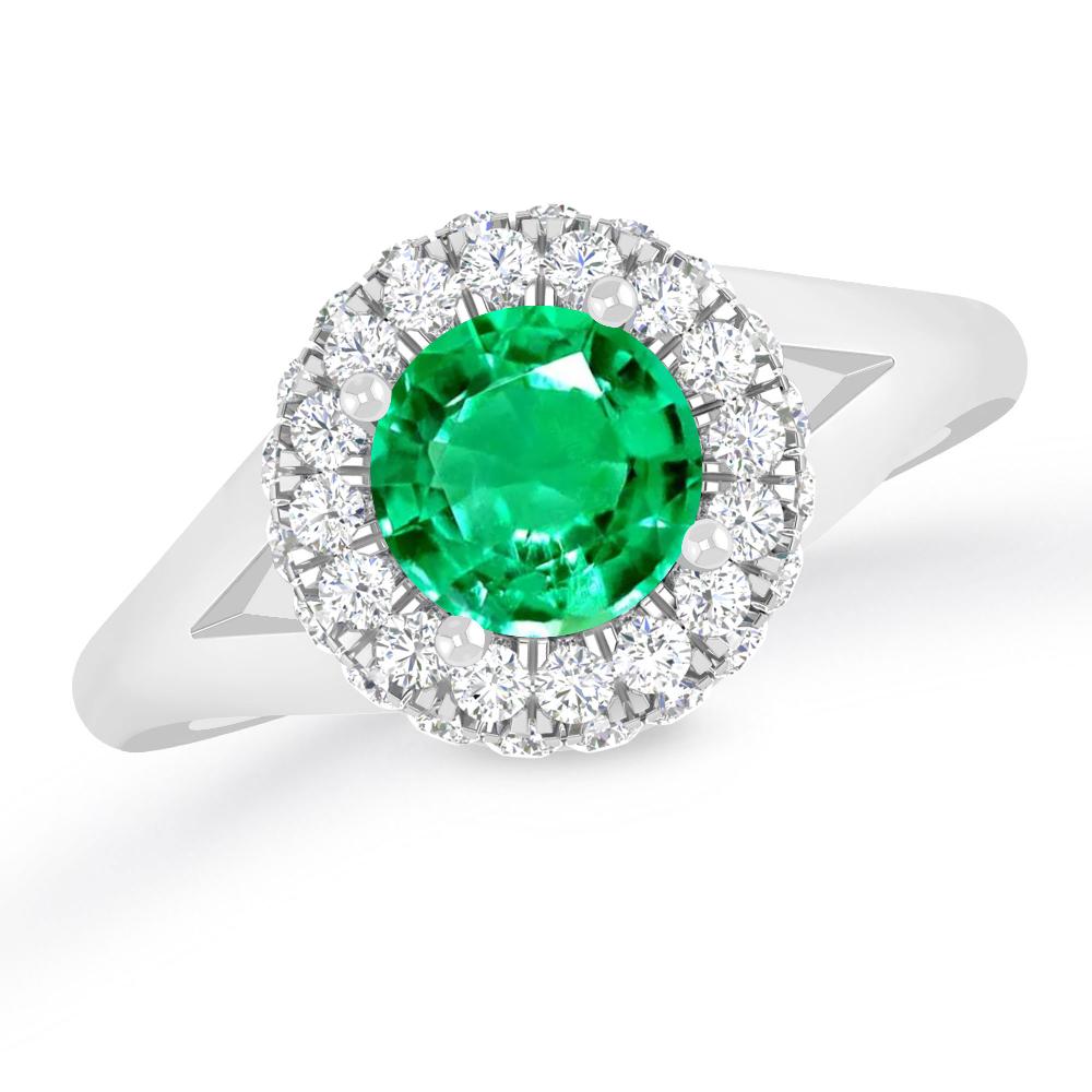 White Gold - Emerald