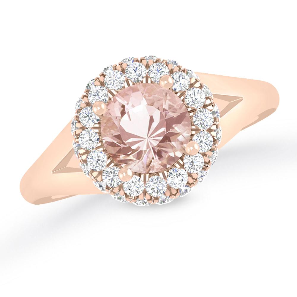 Rose Gold - Morganite