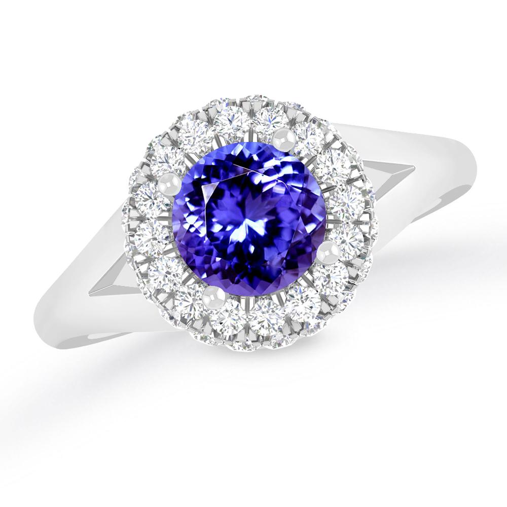 White Gold - Tanzanite