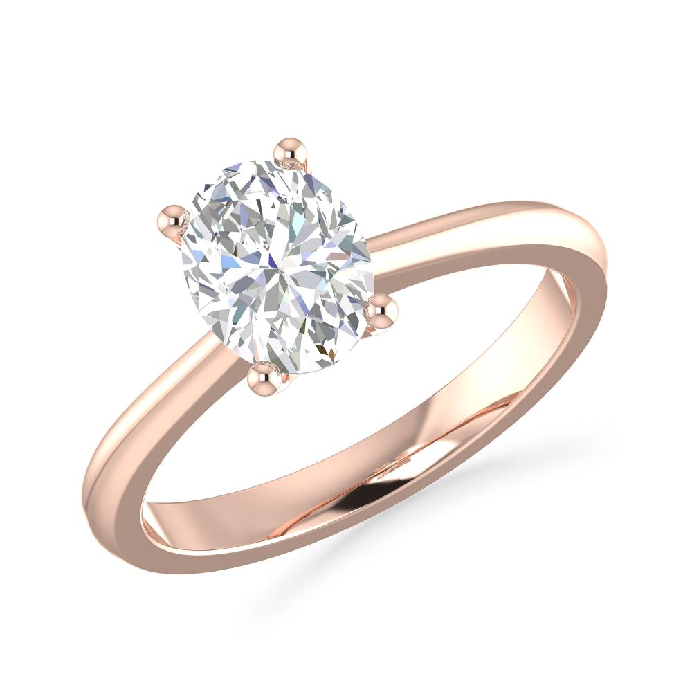 Rose Gold - Oval