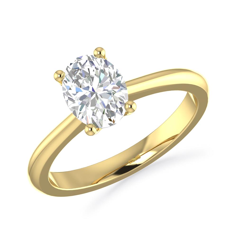 Yellow Gold - Oval