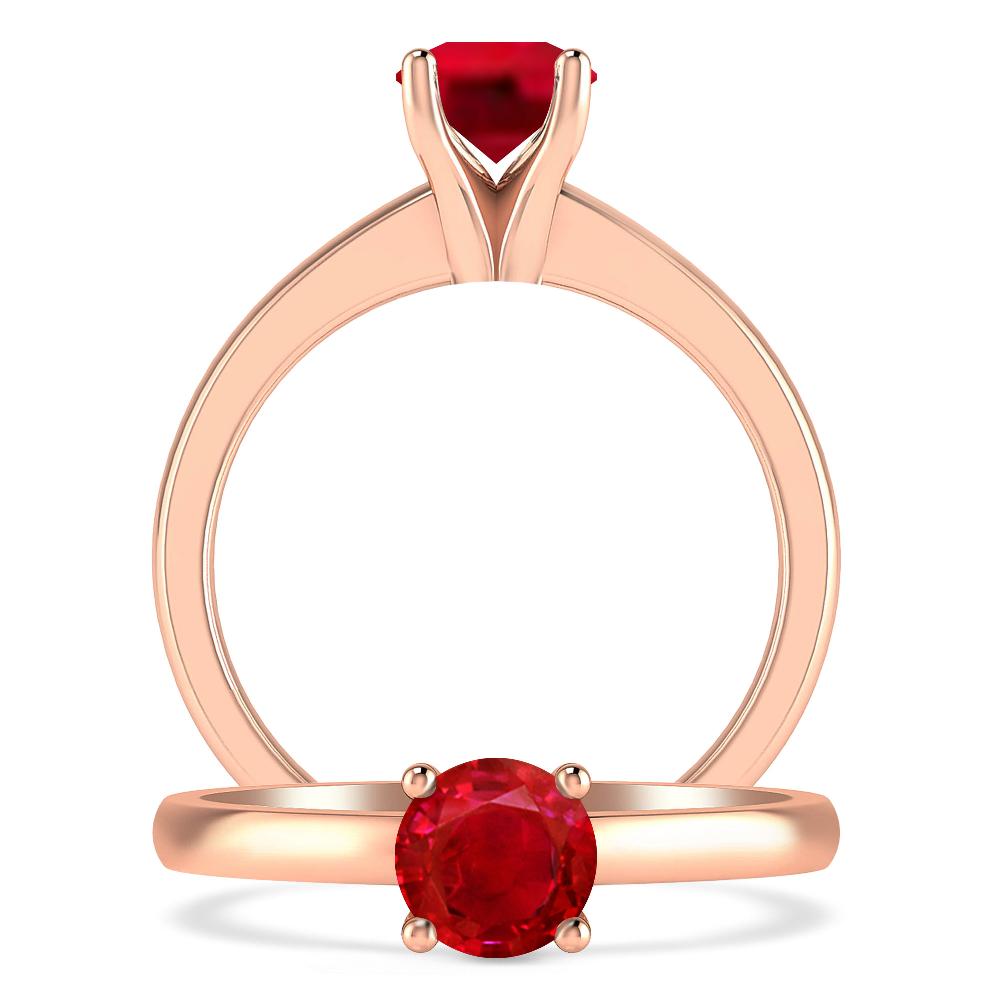 Rose Gold - Ruby