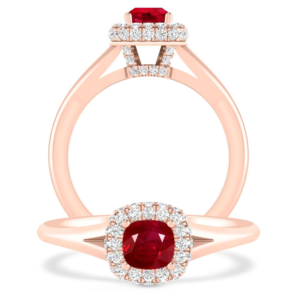 Rose Gold - Ruby