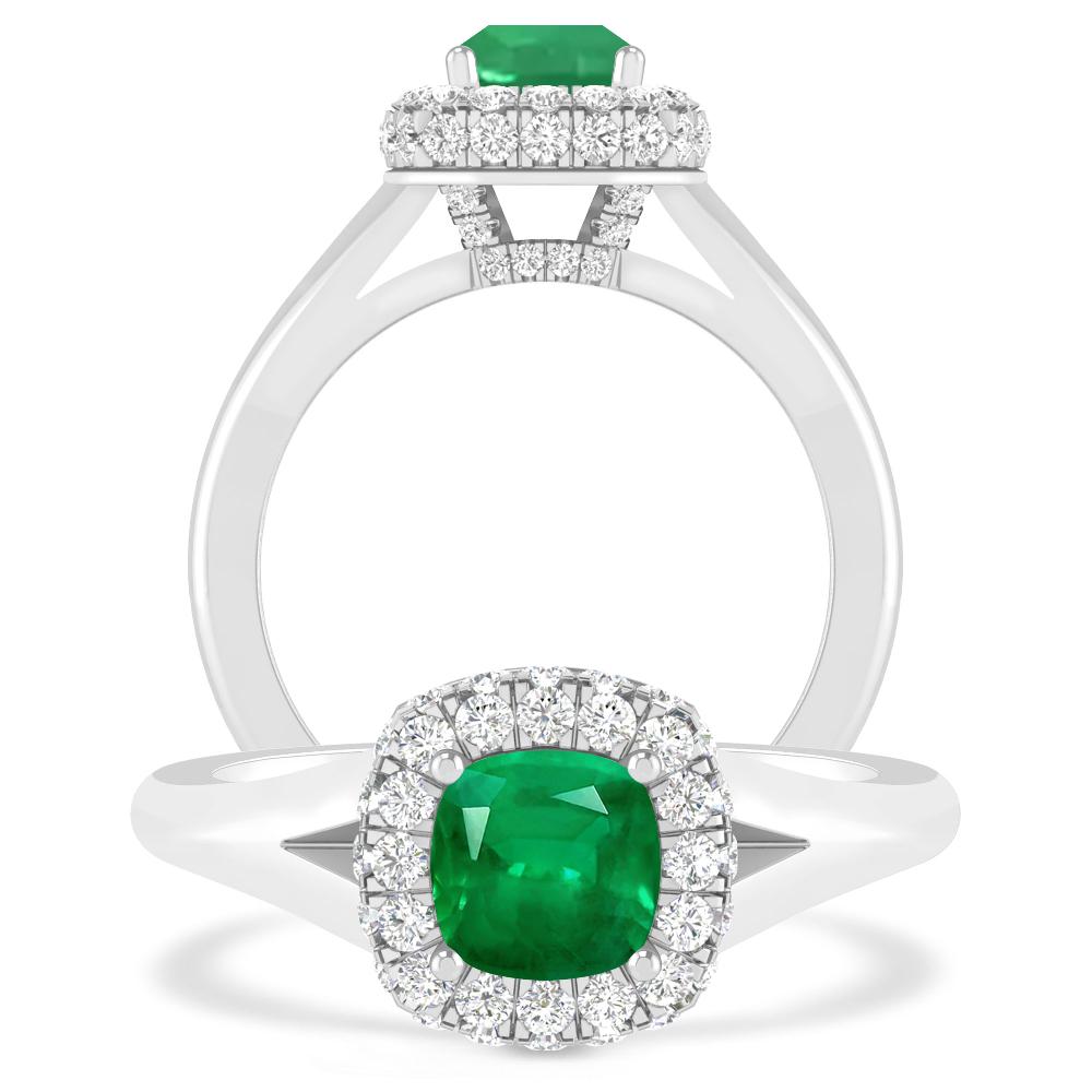 White Gold - Emerald