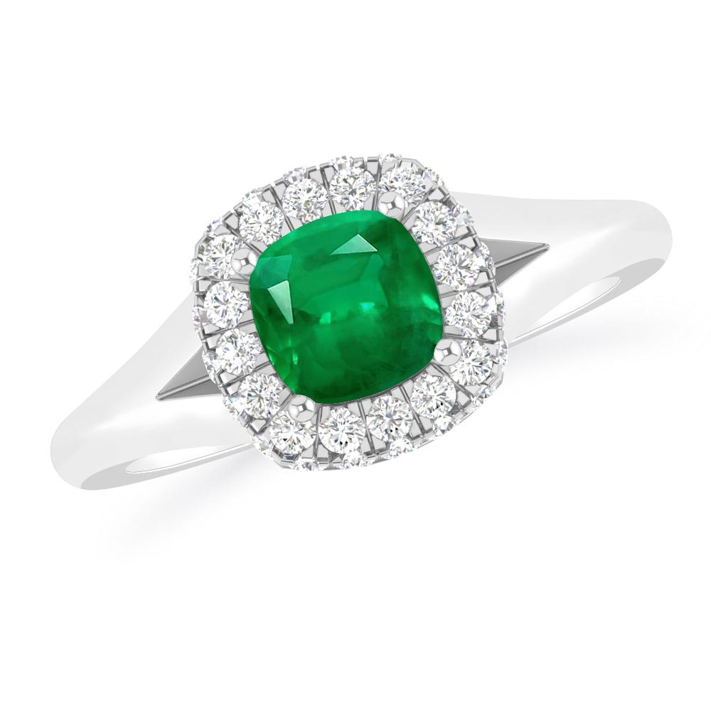 White Gold - Emerald