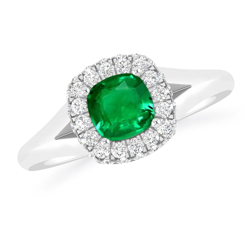 White Gold - Emerald
