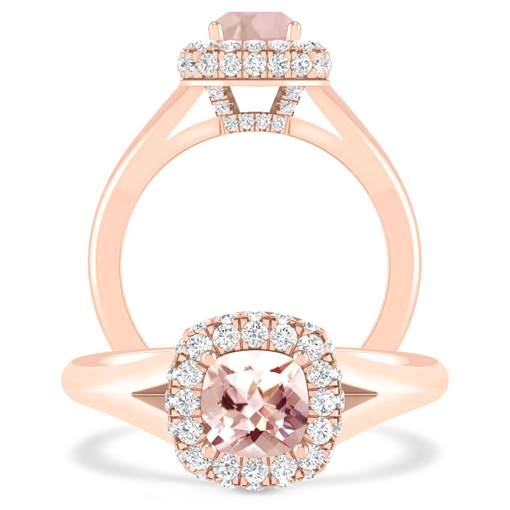 Rose Gold - Morganite