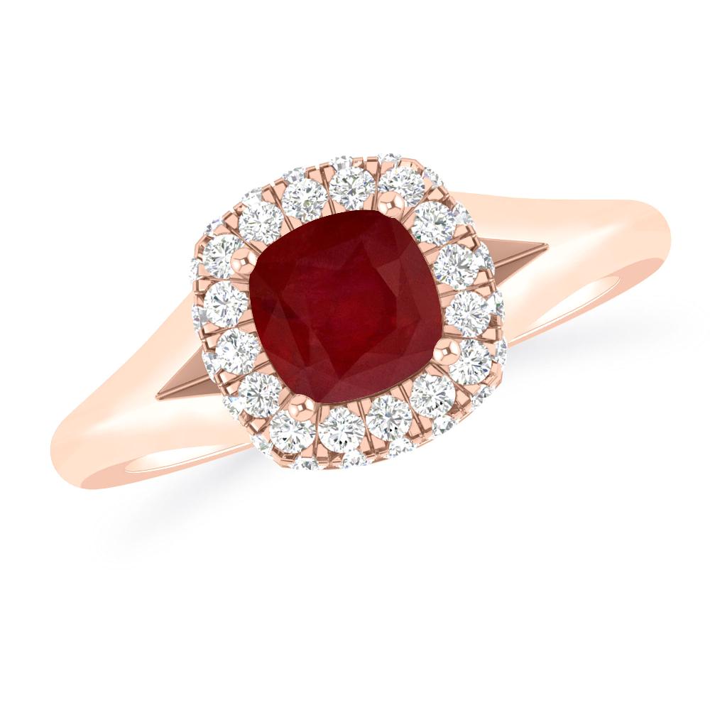 Rose Gold - Ruby