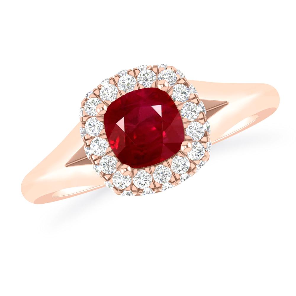 Rose Gold - Ruby