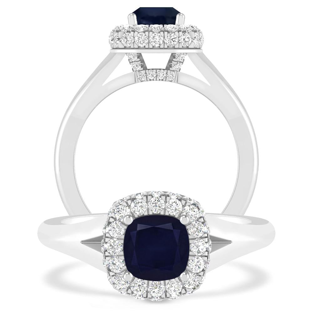 White Gold - Sapphire