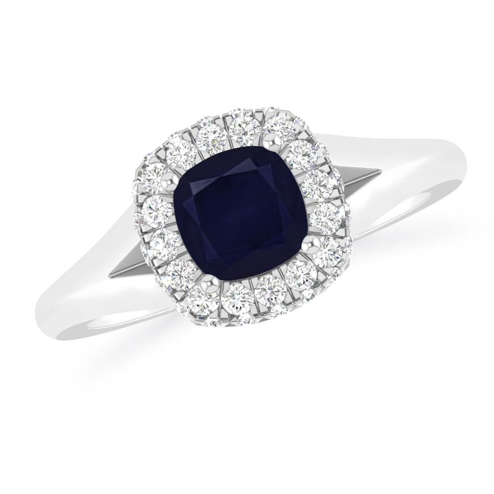 White Gold - Sapphire