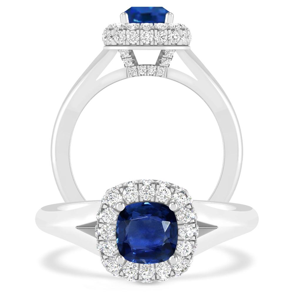 White Gold - Sapphire