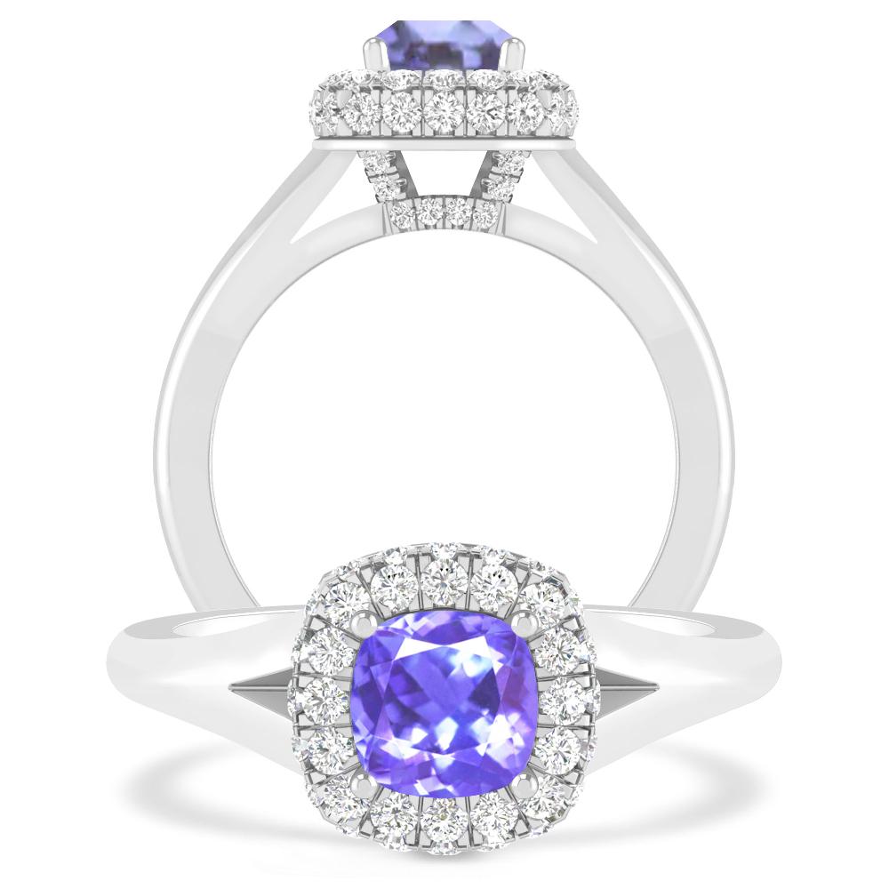 White Gold - Tanzanite