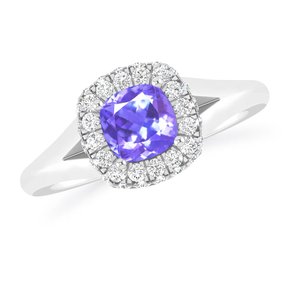 White Gold - Tanzanite