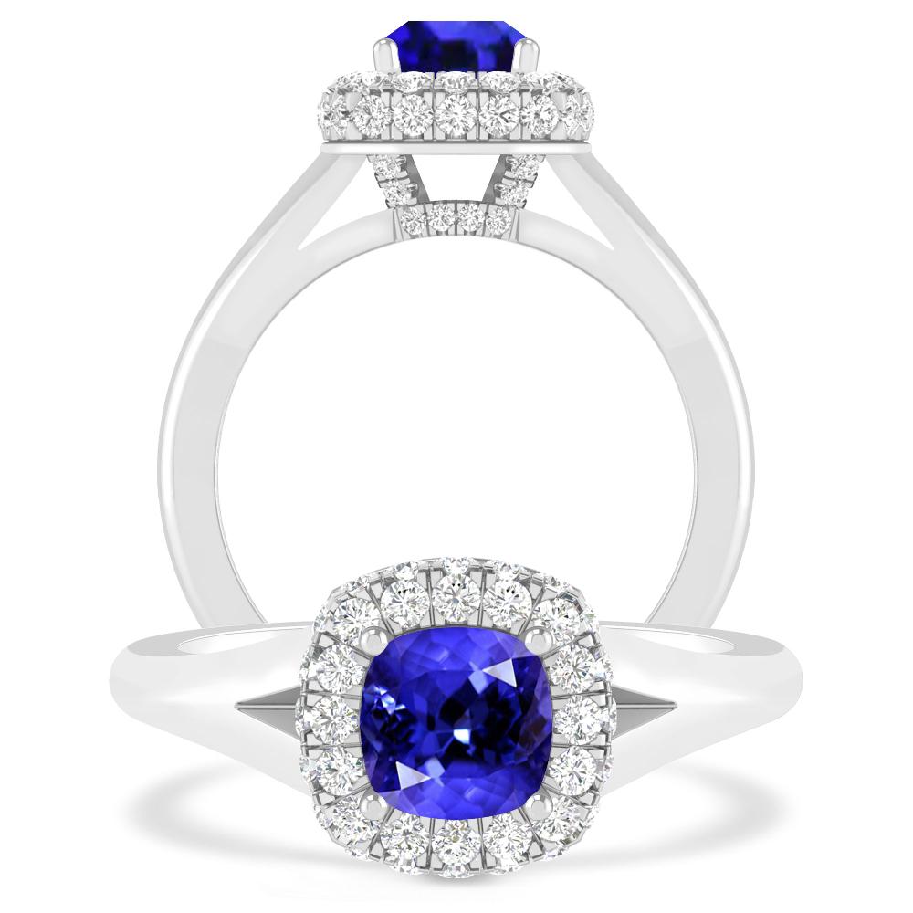 White Gold - Tanzanite